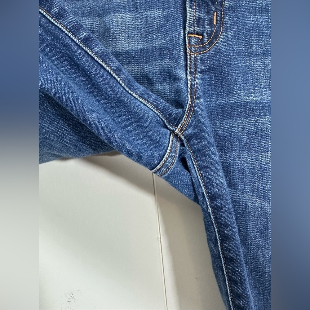 J Crew Jeans Womens Size 31/28 Blue Stretch Mid Rise Skinny Denim Style B8320 - Picture 3 of 11